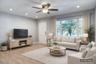 Living Room virtually staged