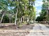 View towards the street, house set off the road for privacy