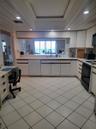 Kitchen with ocean view