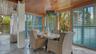Al fresco dining surrounded by tropical serenity