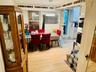 Dining space featuring light wood-style floors