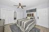 .. Upper Floor Guest Bedroom #1.. Upper Level Has It's Own Private Entrance on 5th Floor or Can Be Accessed  from Main Floor Stairs. . Photo #1.