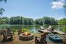 Staged lakeside space