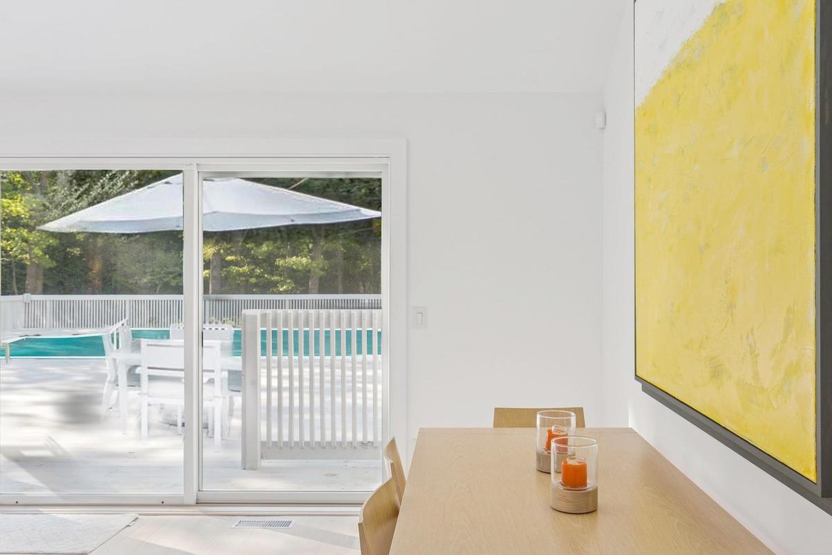 Dining area featuring healthy amount of natural light