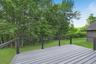 Beautiful back porch overlooking your property