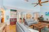 Open ceilings to 2nd floor in Great Room