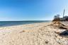 Water view featuring a beach view