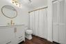 2nd Bathroom w/shower & tub connected to 2nd BR