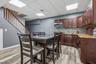 Basement with kitchen