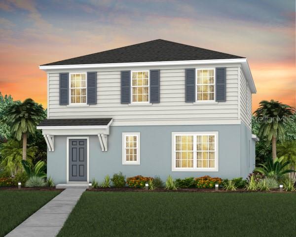 Exterior Design. Artistic rendering for this new construction home. Pictures are for illustrative purposes only. Elevations, colors and options may va