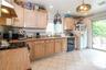 Spacious eat-in kitchen with tons of cabinet space for all your kitchen needs