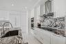 Granite countertops in kitchen