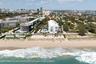 300' Private deeded beach parcel with umbrellas, tables and chairs