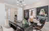 Model Home Design Only. Pictures and furnishings are for illustrative purposes only. Elevations, colors and options may vary. Furniture is for model h