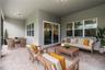 virtually staged covered patio