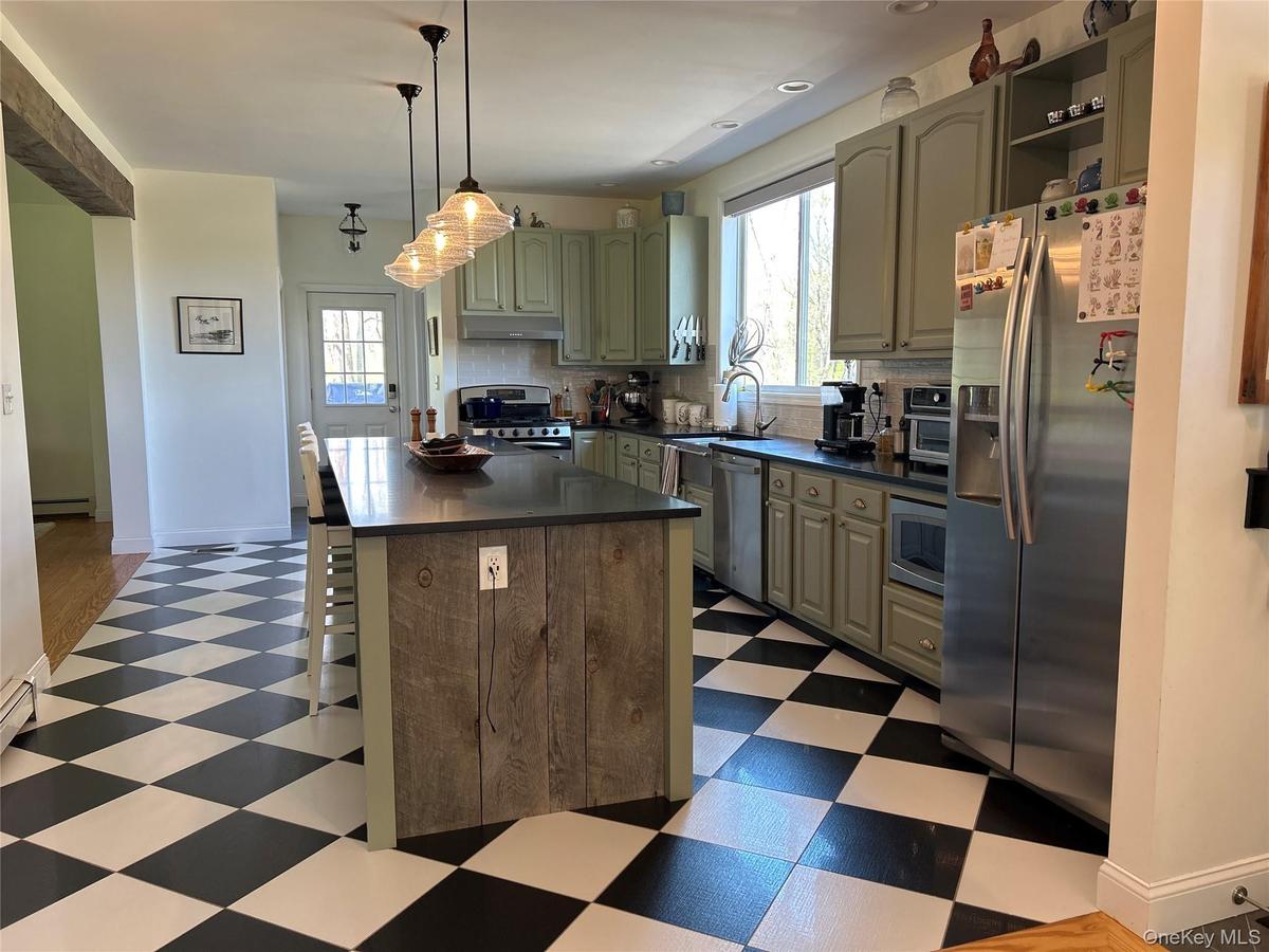 View of the spectacular Kitchen with island