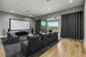 Used as a Theater Room with Surround Sound