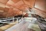 Attic with staircase