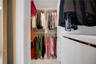 Plenty of storage in the primary closets.