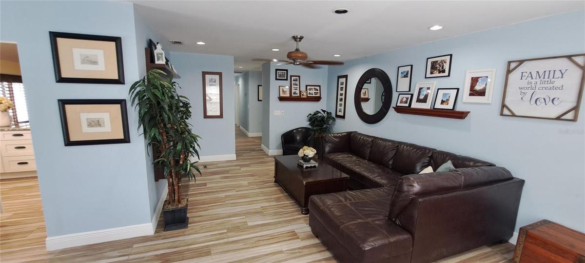 Living room facing front door
