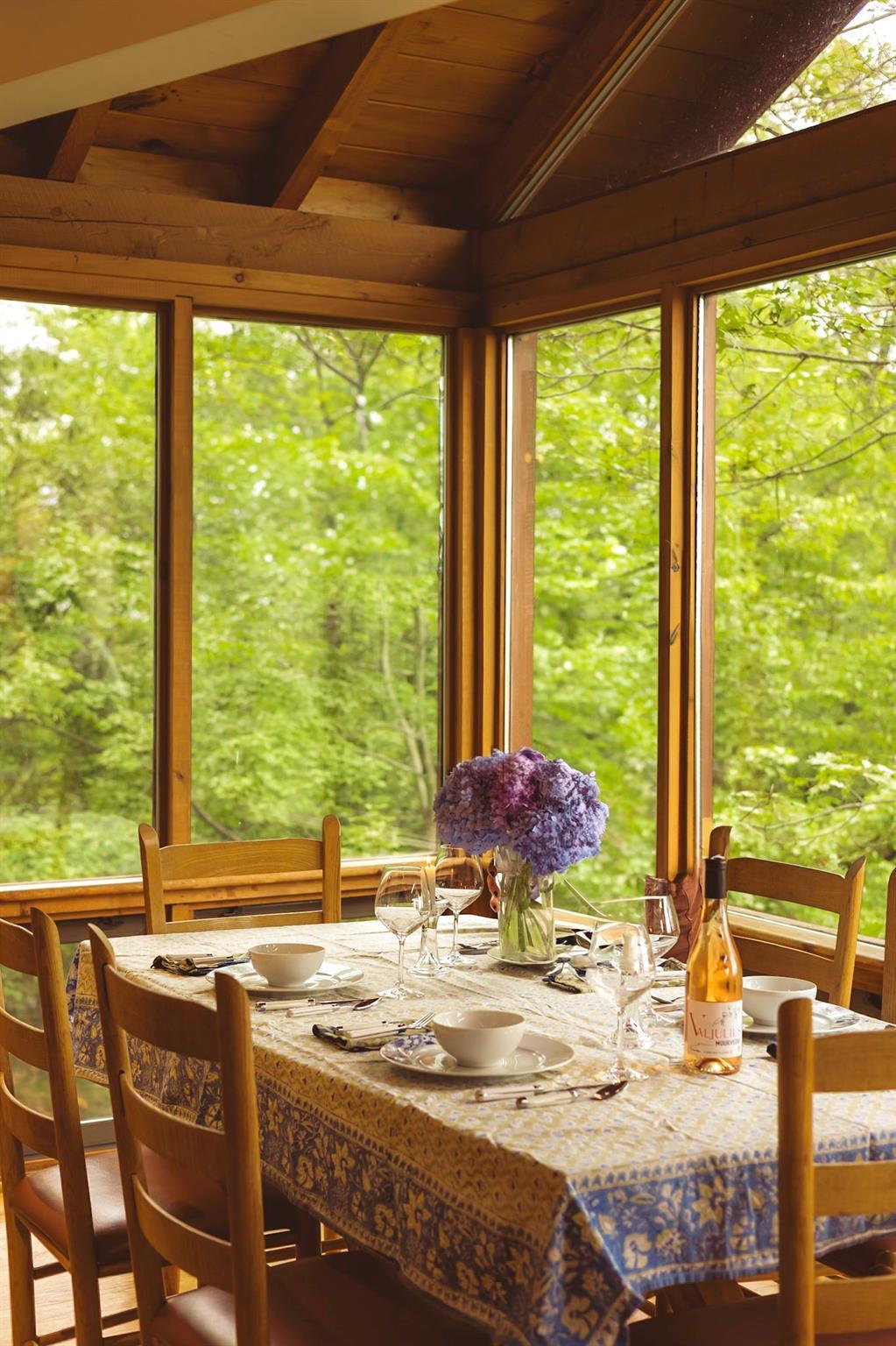 View of dining room