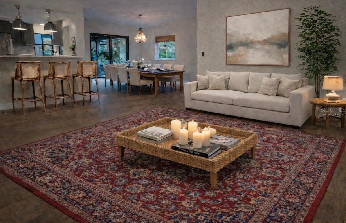 LIVING ROOM 1: VIRTUALLY STAGED PHOTO