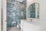 Guest bedroom en suite bath with walk-in shower