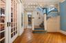 Front entrance to stairs