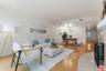 Open-concept living and dining