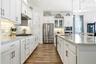 Gourmet kitchen—easy to cook, easy to clean, and plenty of room to store every gadget your inner treasure hunter has collected from around the world!