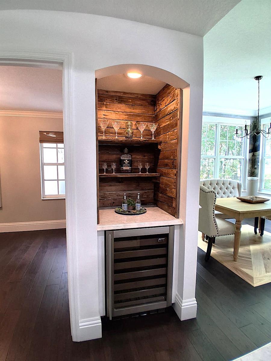 Custom farmhouse Bar