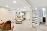 finished basement with outside entrance