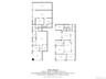 commecial building floor plan. The hair salon is located in the missing space to the right of the larger floor plan