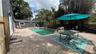 Resort style pool area