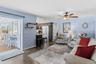 Two separate living spaces