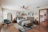 Virtually Staged Primary Bedroom