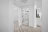 Hallway with Main Bathroom Adjacent to Bedroom #1