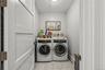 Laundry room in unit