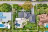 TOP VIEW SHOWCASING BACKYARD