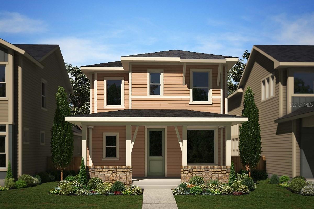 Front Exterior Rendering **Paint Colors May Vary