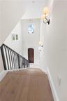 Stairs down to foyer
