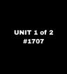 Unit 1 of 2 #1707