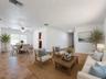Virtually Staged Living Room/Family Room and Dining Room
