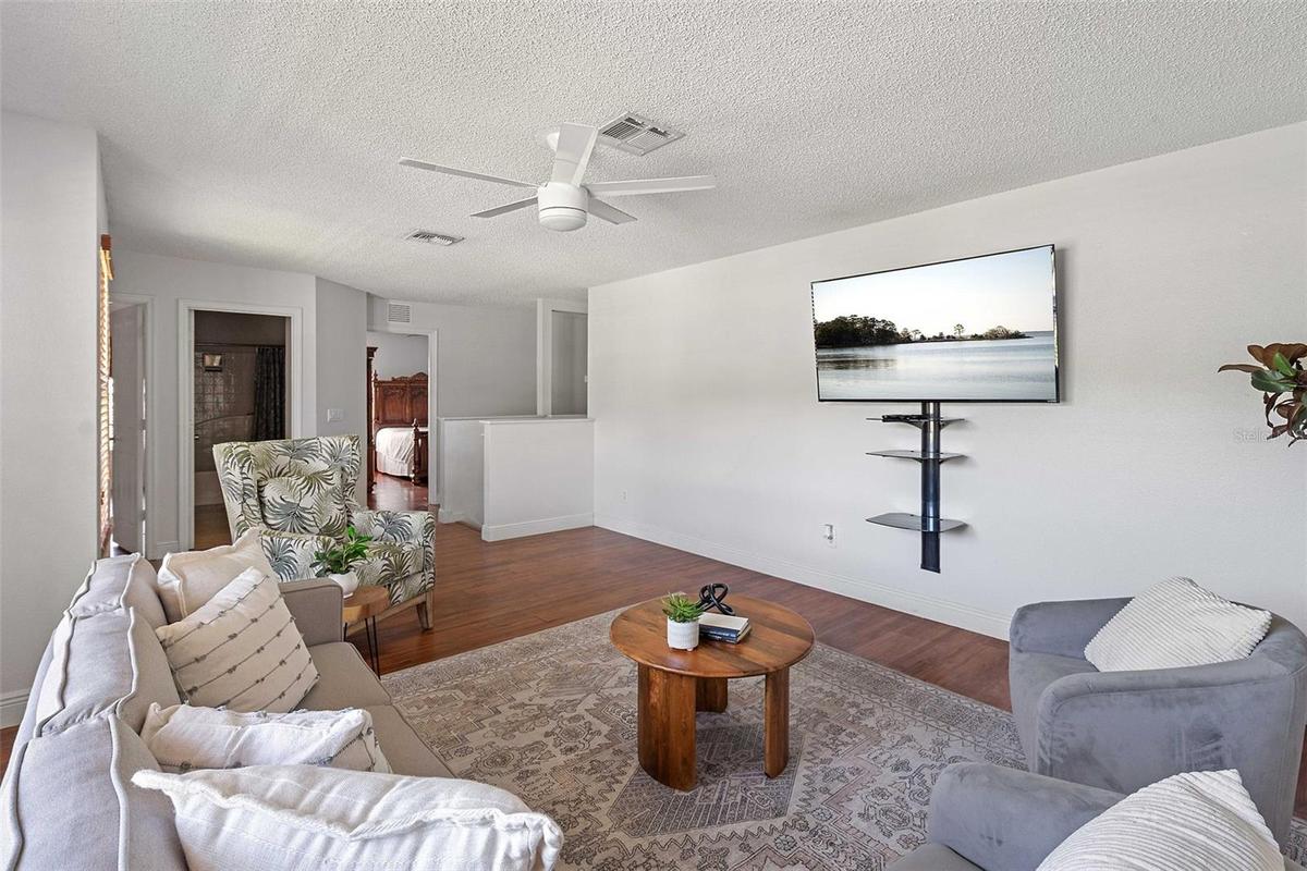 Massive Loft area. Perfect for another living space, game area or room conversion