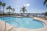 waterfront community pool and hot tub