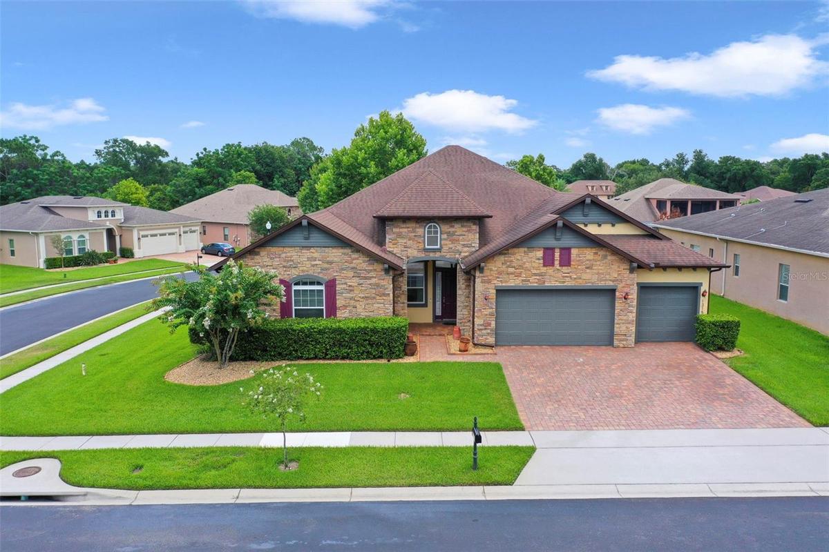 Front of Home Elevation