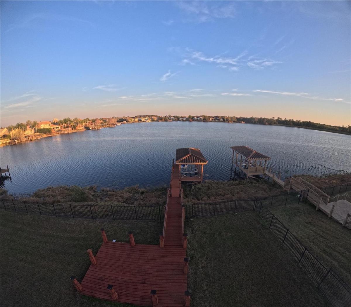 Aerial lake-front