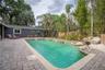 Resort style pool area