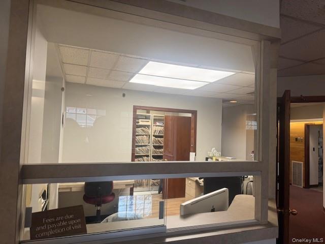 Reception desk/billing office.