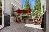 No neighbors on the end provides for outdoor privacy.